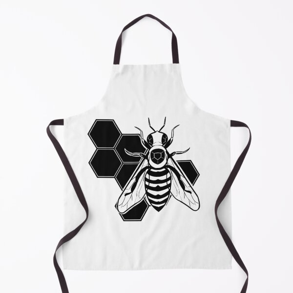 Item preview, Black and White Honey Bee designed and sold by SpellYouLater.