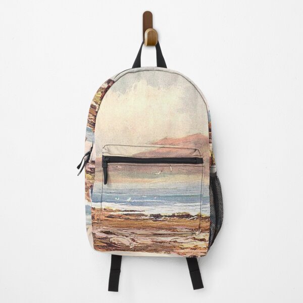 Item preview, Vintage Illustration of Holy Isle from Lamlash Bay, Isle of Arran designed and sold by yourscotland.