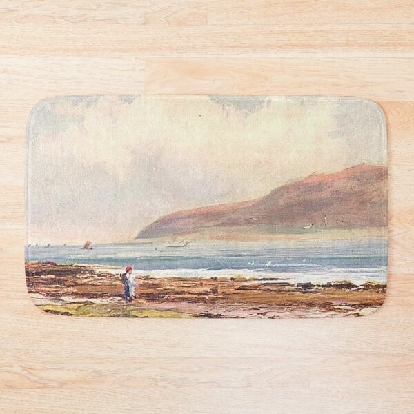 Item preview, Vintage Illustration of Holy Isle from Lamlash Bay, Isle of Arran designed and sold by yourscotland.