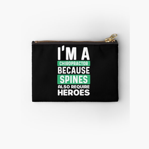 Item preview, I'm a chiropractor because spines also require heroes funny gift for man and woman  designed and sold by patroart.