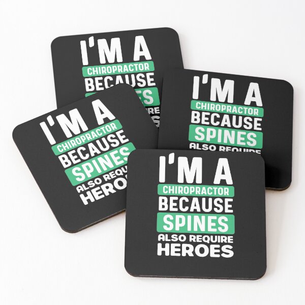 Item preview, I'm a chiropractor because spines also require heroes funny gift for man and woman  designed and sold by patroart.