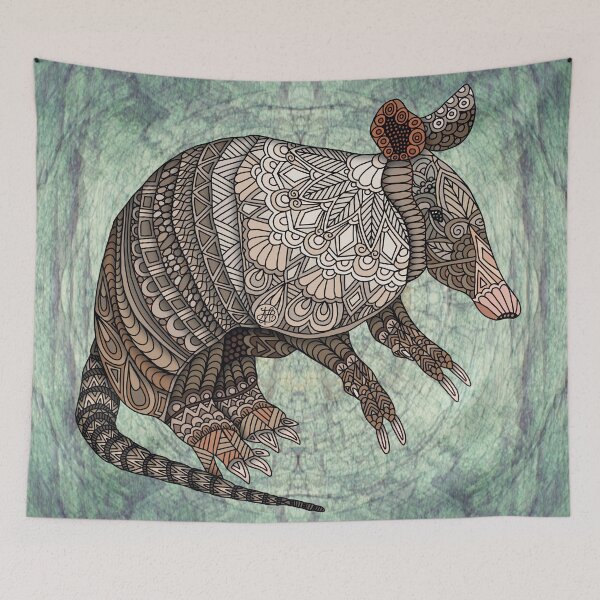 Item preview, Ornate Armadillo designed and sold by artlovepassion.