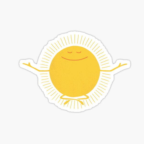 Sun Worshipper Sticker