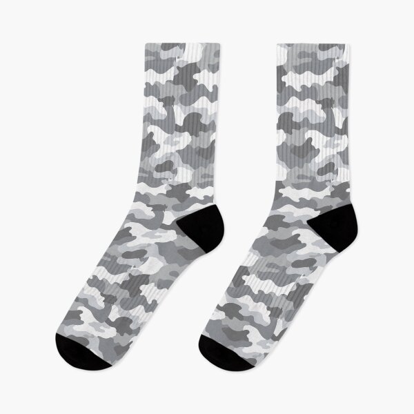 Item preview, CAMOUFLAGE GRAY WHITE ARMY PATTERN  designed and sold by GracePrintShop.