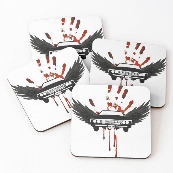 Item preview, Impala, wings, handprint designed and sold by thewhalewhaley.