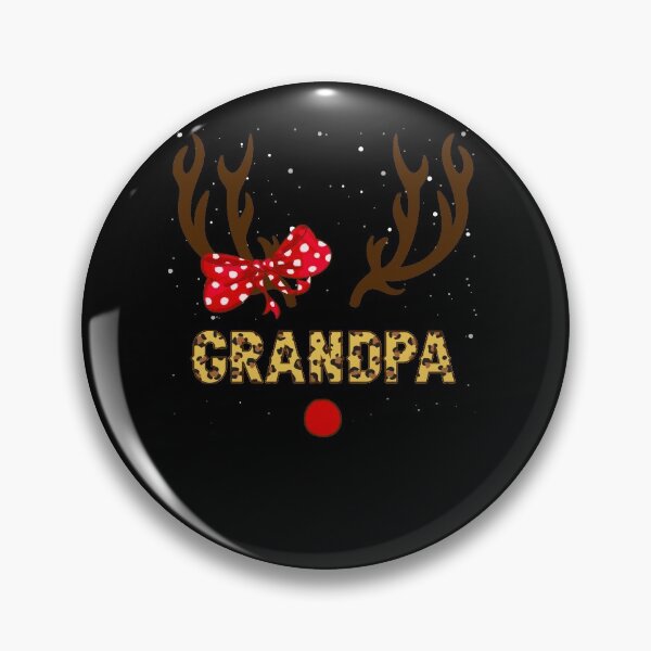 Artikelvorschau, Opa Claus Leopard Nettes Rentier Weihnachten entworfen und verkauft von SarahHowley.