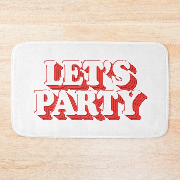 Item preview, let´s party quote, quote sticker designed and sold by afonso-arts.
