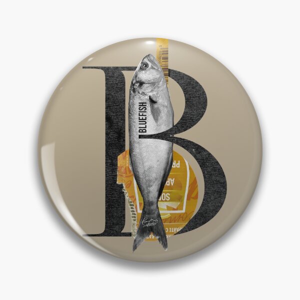 Item preview, Bluefish collage designed and sold by burbuja.