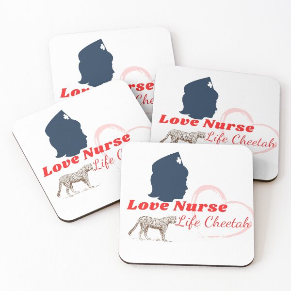 Item preview, Love Nurse Life Cheetah designed and sold by besttwlife.