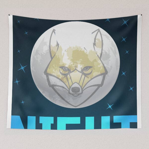 Item preview, Vector Moon Fox designed and sold by SLGreenArrow.