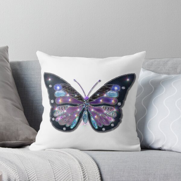 Item preview, Colorful Black Blue Butterflies designed and sold by LittleCsDesigns.