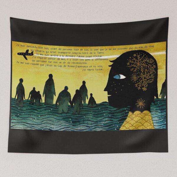 Item preview, Cape Tarmasz tapestry / tapestry + Text Fr © E.Tchijakoff designed and sold by Eric Tchijakoff.