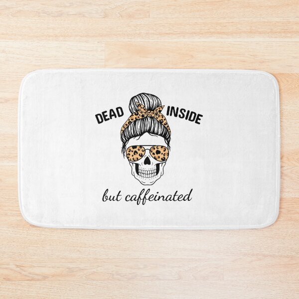 Item preview, Dead Inside But Caffeinated. Coffee lovers. Halloween designed and sold by IrinaOstapenko.