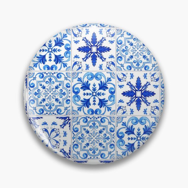 Item preview, Mediterranean Mosaic Tiles / Azulejo designed and sold by Neogaia Creations.