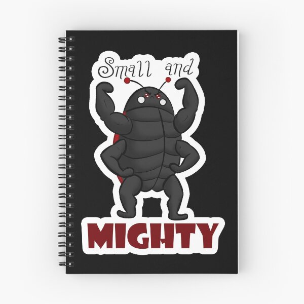 Item preview, Small and Mighty - Ladybug Bodybuilder designed and sold by SpellYouLater.