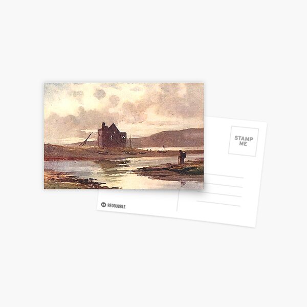 Item preview, Vintage Illustration of Lochranza, Isle of Arran designed and sold by yourscotland.