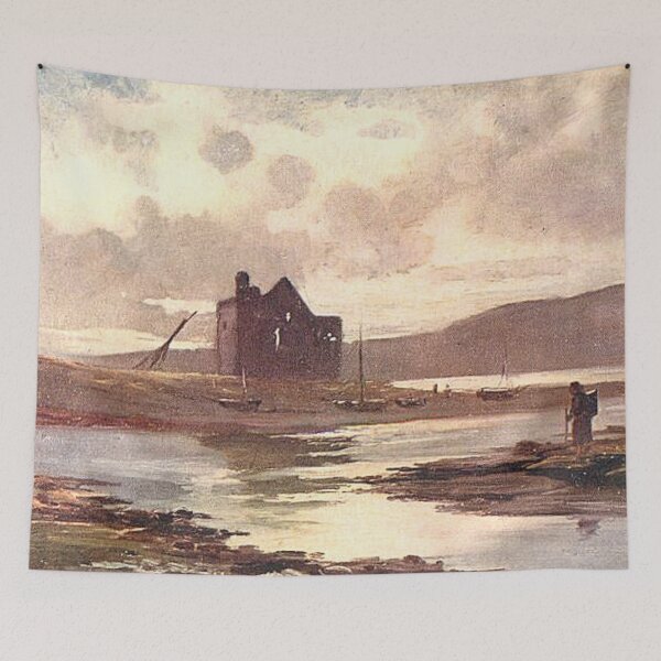 Item preview, Vintage Illustration of Lochranza, Isle of Arran designed and sold by yourscotland.