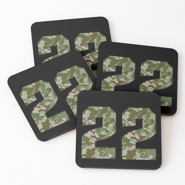 Item preview, Army Camouflage Number Twenty-two Soldiers Lucky Number 22 designed and sold by Urosek.
