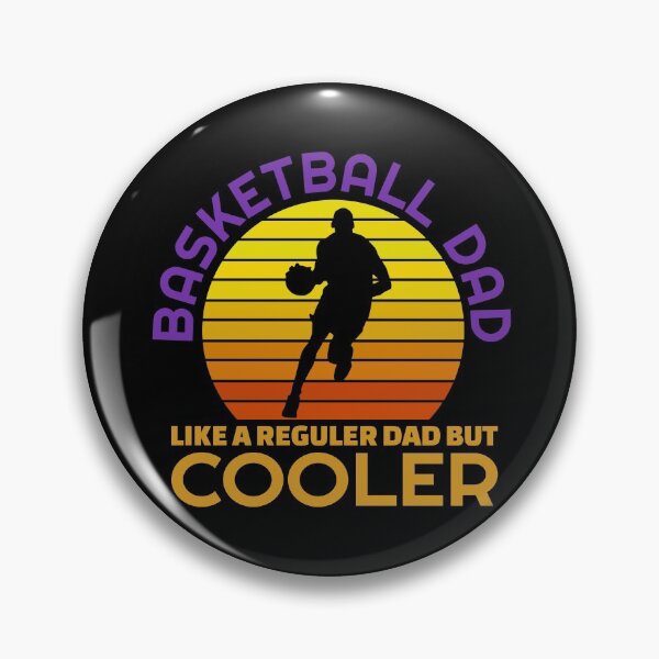 Item preview, Cooler Basketball Dad Retro Sunset designed and sold by ivperisic.