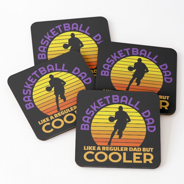 Item preview, Cooler Basketball Dad Retro Sunset designed and sold by ivperisic.