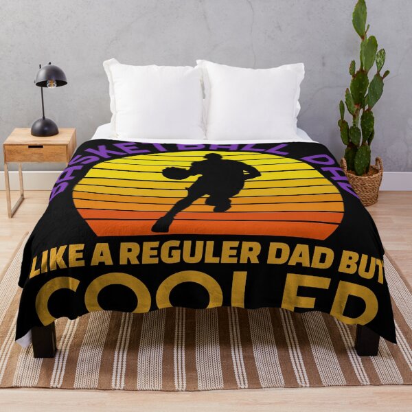 Item preview, Cooler Basketball Dad Retro Sunset designed and sold by ivperisic.