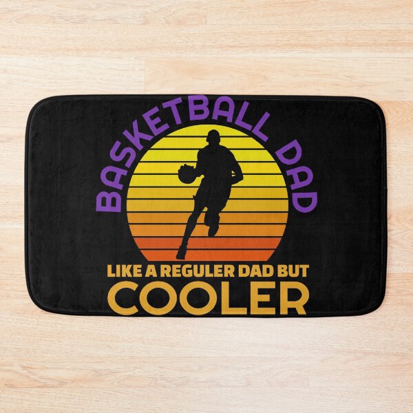 Item preview, Cooler Basketball Dad Retro Sunset designed and sold by ivperisic.
