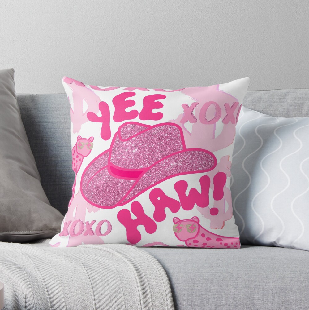 YEEHAW! Throw Pillow