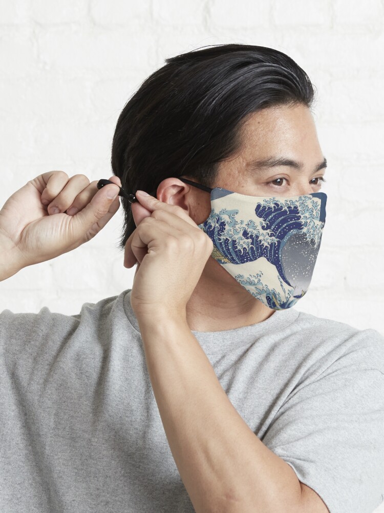 Alternate view of Great Wave: Kanagawa Night Mask