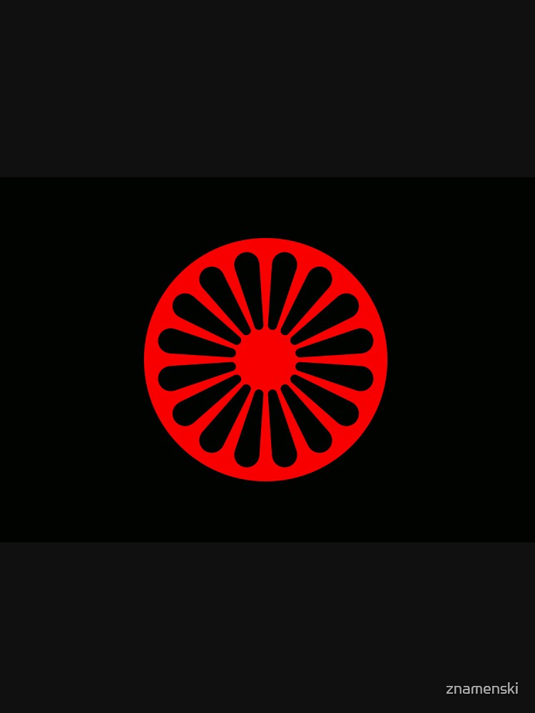 Romani anarchist flag by znamenski