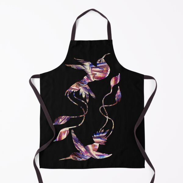 Item preview, Tulip flower abstract hummingbirds designed and sold by TitaCris.