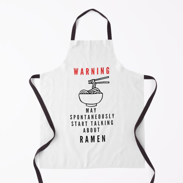 Item preview, Warning May Spontaneously Start Talking About Ramen designed and sold by aniicreates.