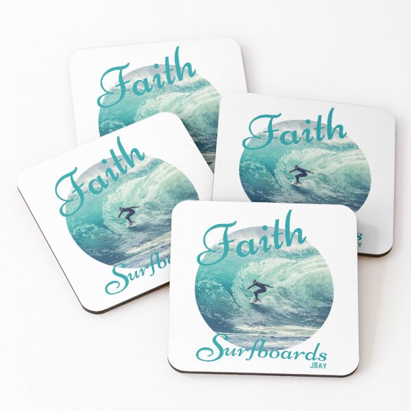 Item preview, Faith Surfboards JBay - Aqua Marine Color designed and sold by Eranthe Bernardo.