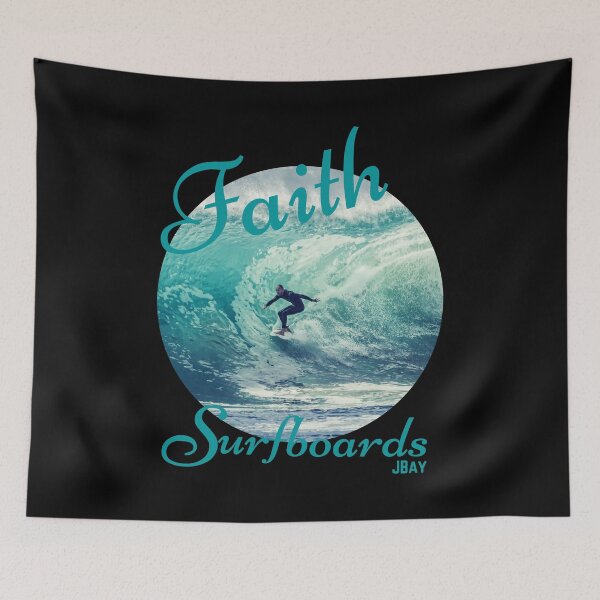 Item preview, Faith Surfboards JBay - Aqua Marine Color designed and sold by Eranthe Bernardo.