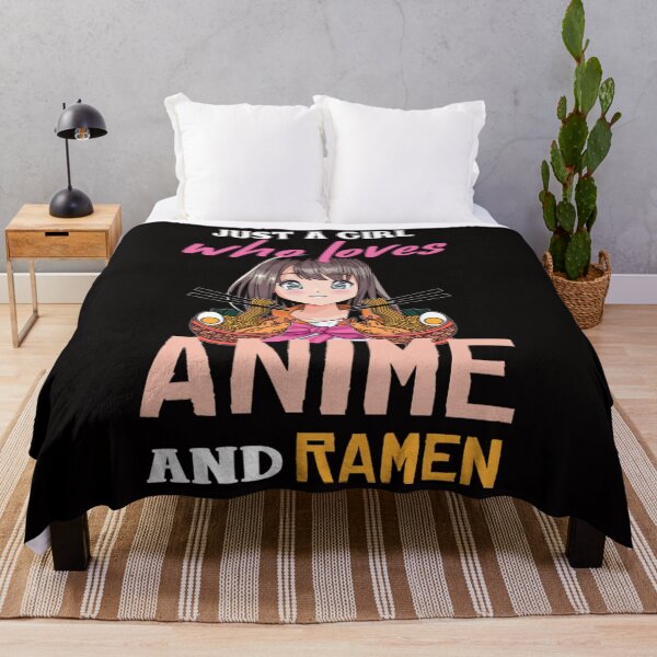 Artikelvorschau, Nur ein Mädchen, das Anime und Ramen liebt entworfen und verkauft von DuPois92.