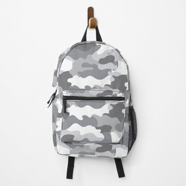 Item preview, CAMOUFLAGE GRAY WHITE ARMY PATTERN  designed and sold by GracePrintShop.