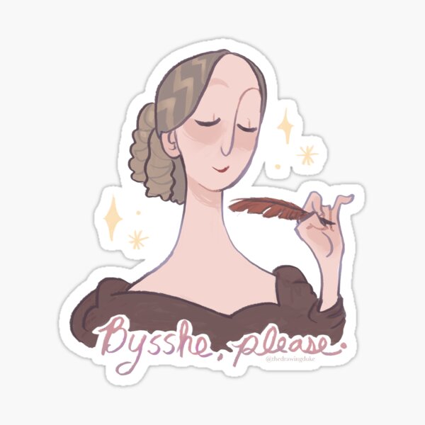 Contrary Mary Shelley Sticker