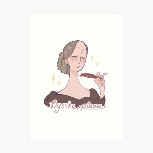 Contrary Mary Shelley Art Print