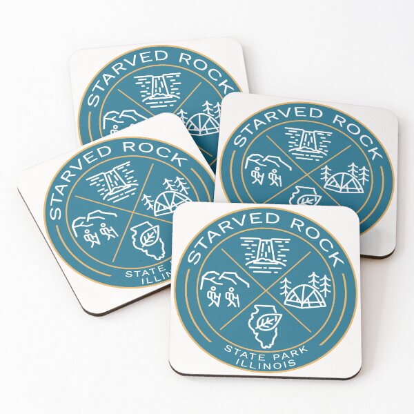 Item preview, Starved Rock State Park Heraldic Logo designed and sold by VanyaKar.