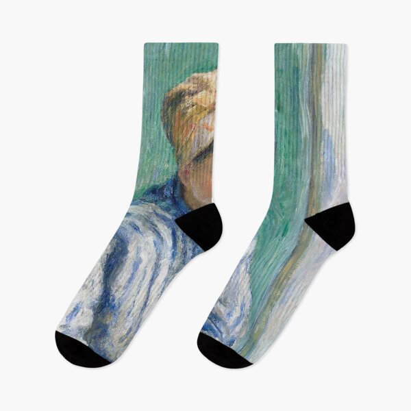Item preview, Washerwoman by Camille Pissarro  designed and sold by redoARTstore.