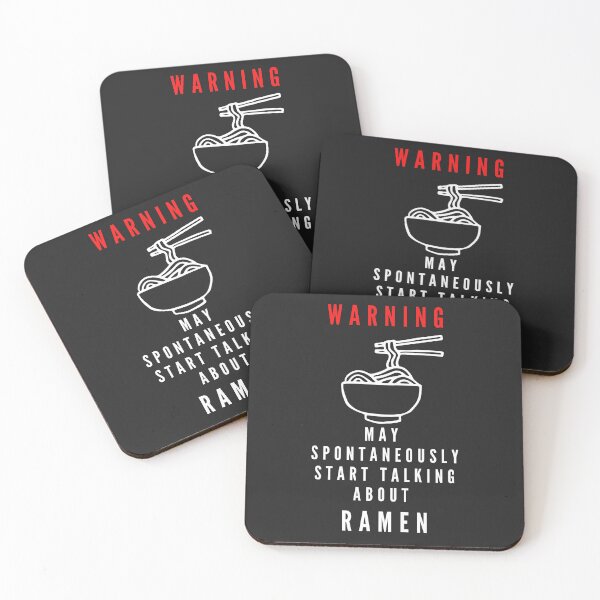 Item preview, Warning May Spontaneously Start Talking About Ramen  designed and sold by aniicreates.