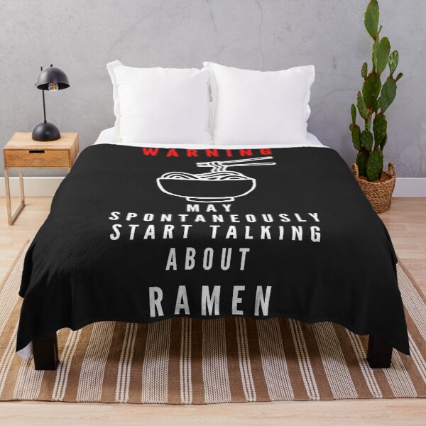 Item preview, Warning May Spontaneously Start Talking About Ramen designed and sold by aniicreates.