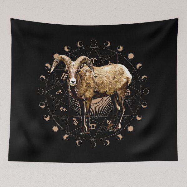 Item preview, Awesome astrological animal Aries Zodiac Animal Fun Graphic Zodiac Sign designed and sold by SweetEnjoyable.