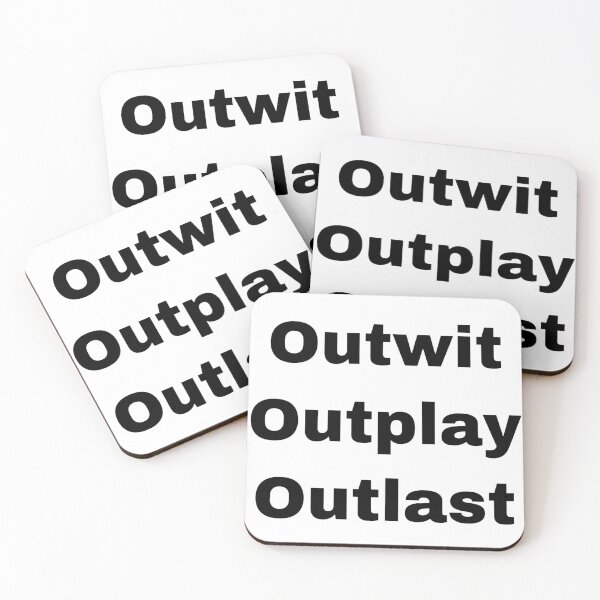 Item preview, Outwit Outplay Outlast designed and sold by Yeewen88.