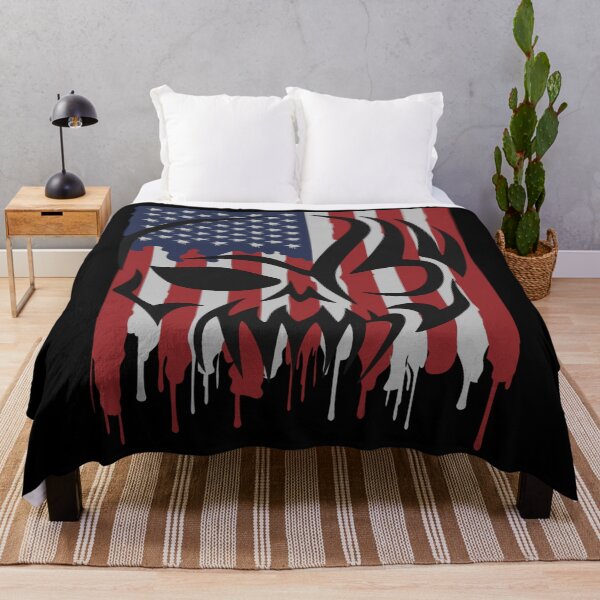 Item preview, American Flag Skull Patriot Veteran designed and sold by livnitup68.