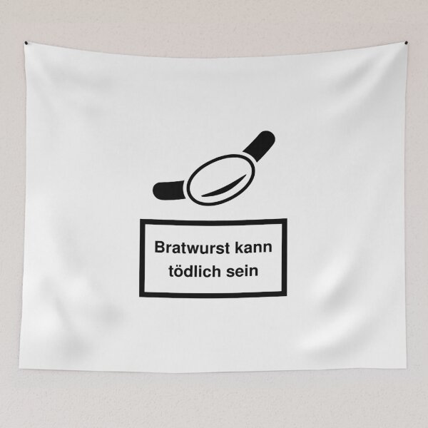 Item preview, BRATWURST can be fatal designed and sold by mabanda.