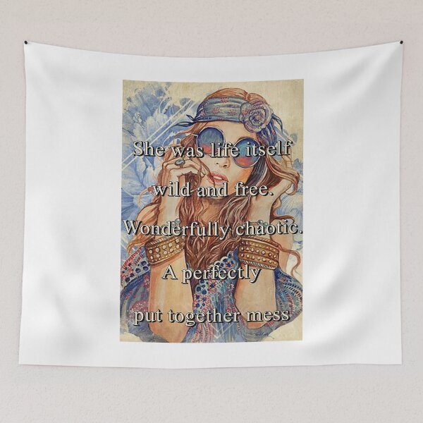 Item preview, She was life itself wild and free designed and sold by YimHrishi.