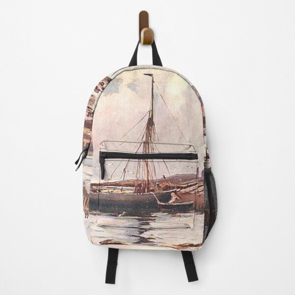 Item preview, Vintage Illustration of The Port, Corrie, Isle of Arran designed and sold by yourscotland.
