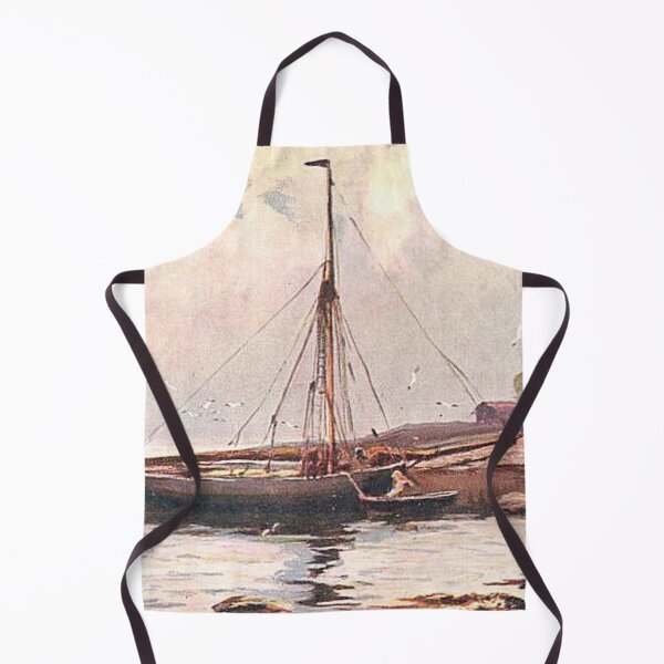 Item preview, Vintage Illustration of The Port, Corrie, Isle of Arran designed and sold by yourscotland.