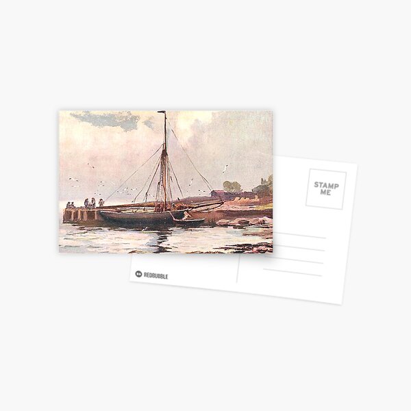 Item preview, Vintage Illustration of The Port, Corrie, Isle of Arran designed and sold by yourscotland.