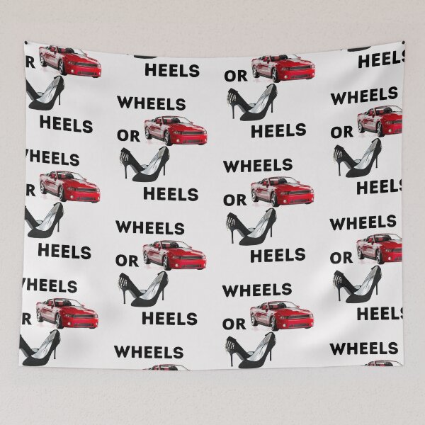 Item preview, Wheels Or Heels designed and sold by BhavyaBathla.